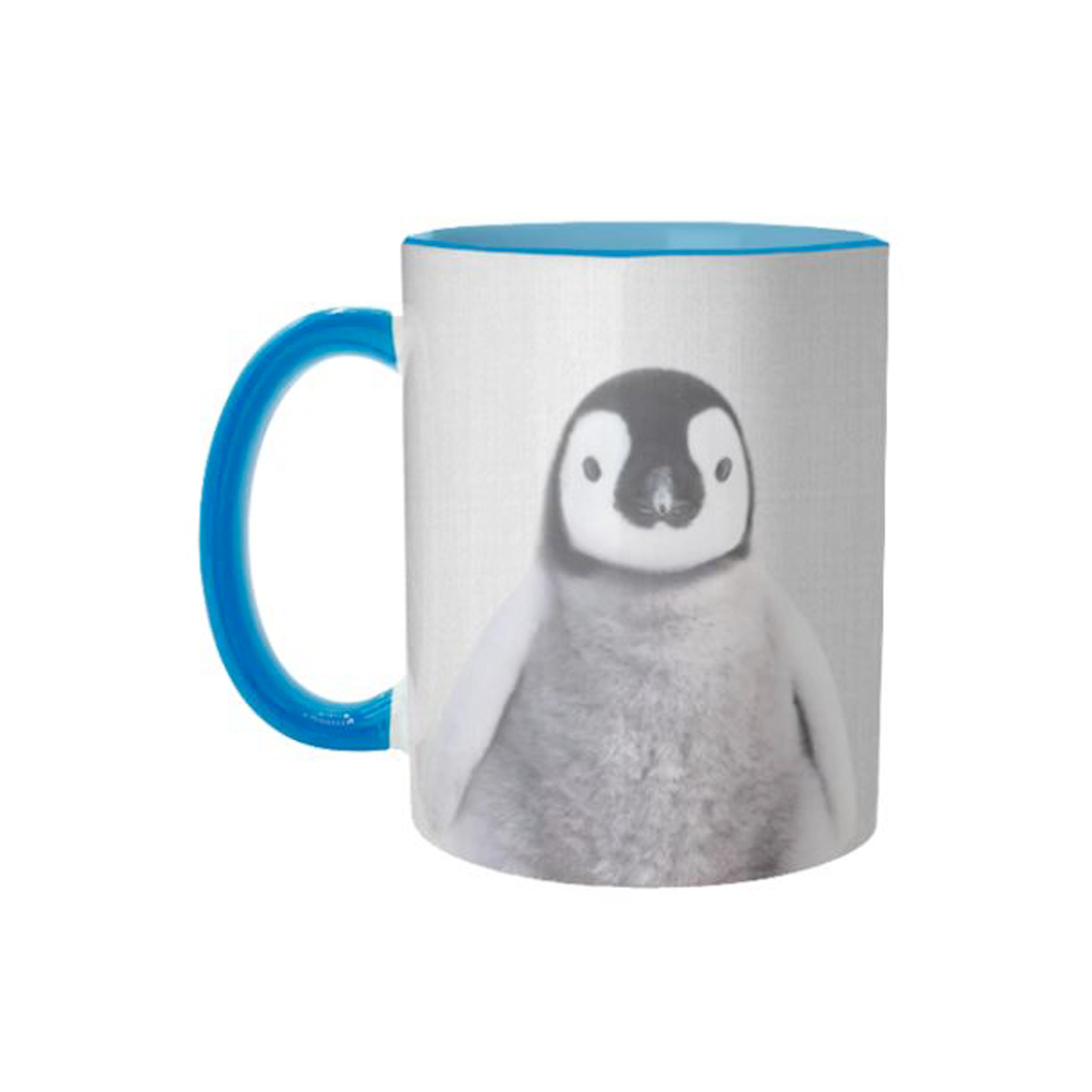 Creature Cups PENGUIN Ceramic Cup (11 Ounce, Ice Blue Exterior) - 3D Animal  Inside Mug - Birthday, H…See more Creature Cups PENGUIN Ceramic Cup (11