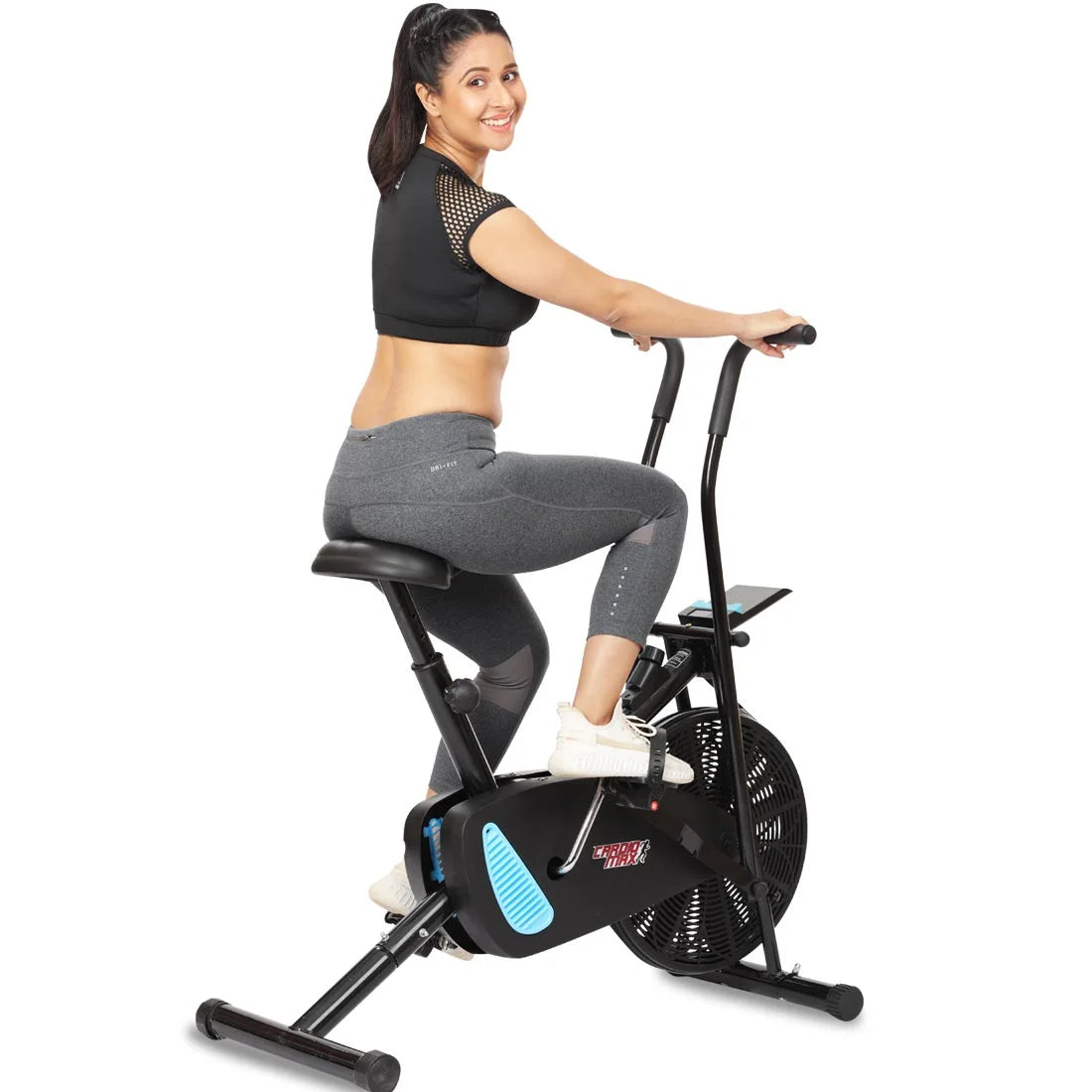 Exercise Cycle Air Bike for Home Workout Fitness Bike for Home Gym Orbitrac Cycle Multifunctional Exercise - Max Weight 110KG -  - JSB Healthcare product image