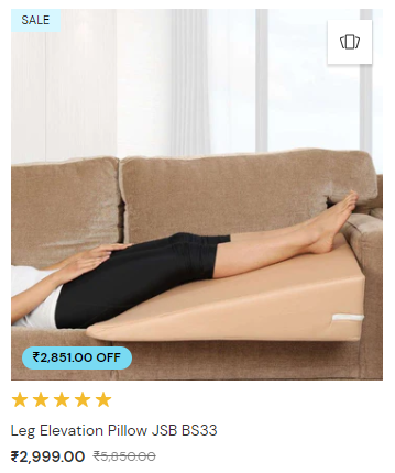 Leg Elevation Pillow