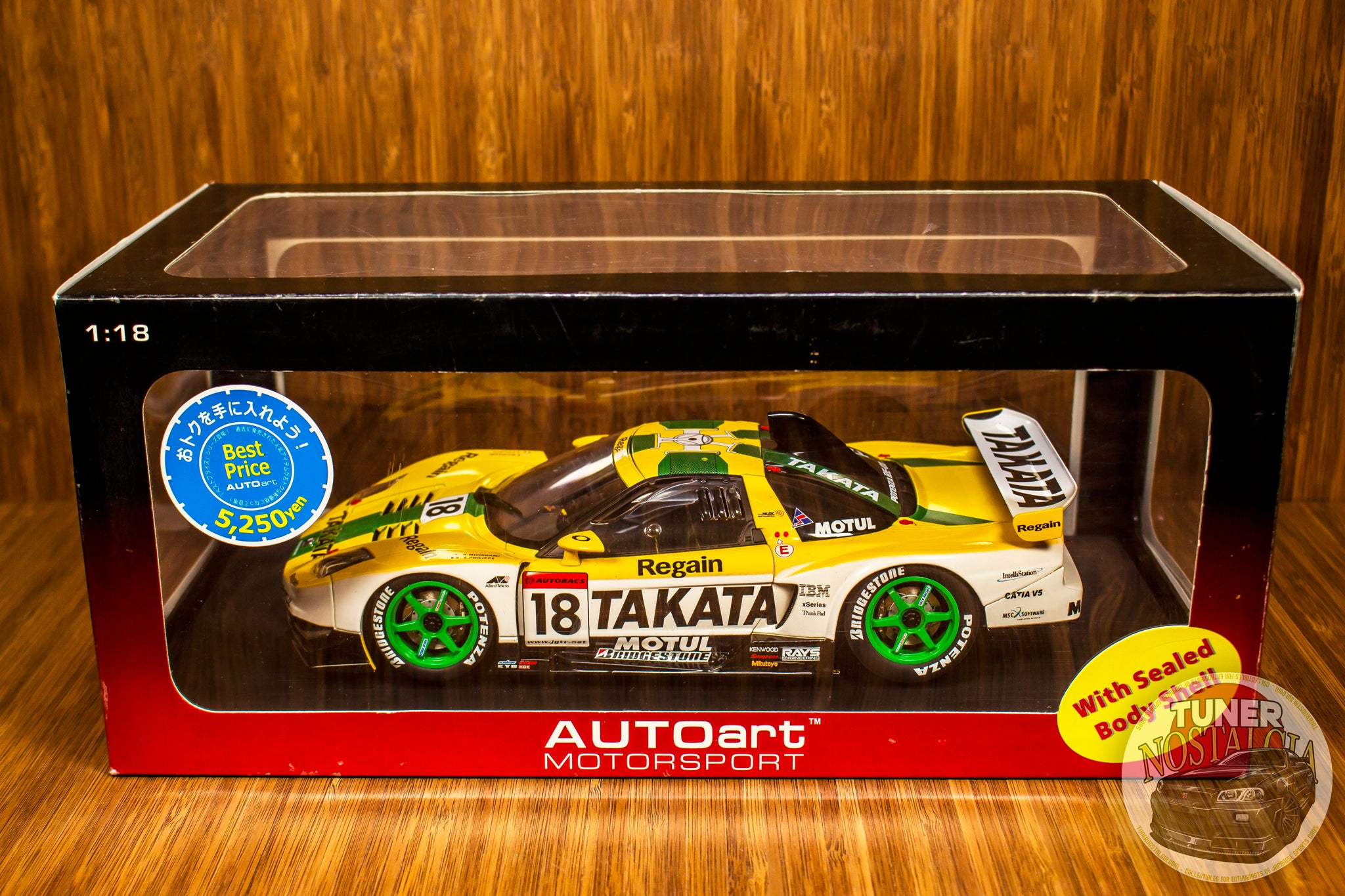 AUTOart 1/18 2003 JGTC GT500 Takata Dome NSX – Tuner Nostalgia