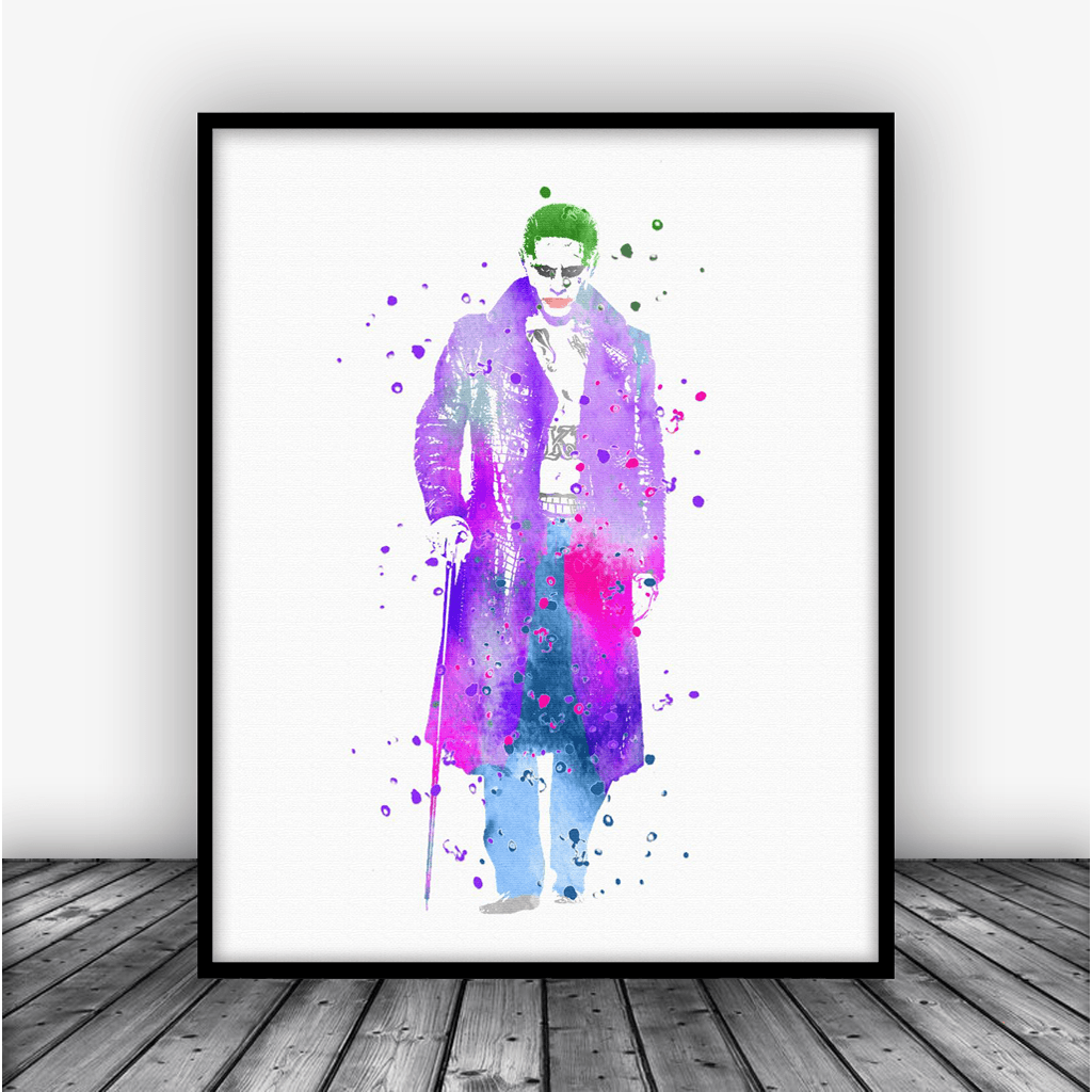 Suicide Squad The Joker Art Print Poster