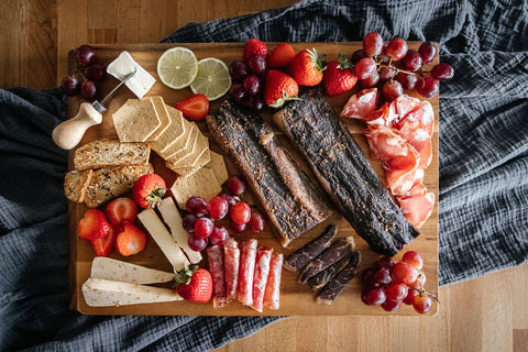 biltong, charcuterie, biltong slab, grass-fed jerky