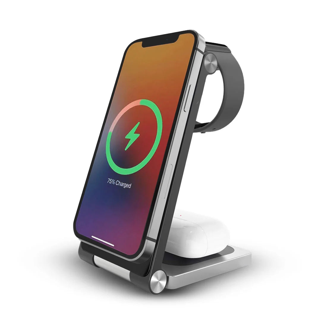 Fold- 3 in 1 Charging Station - PWR Mobile product image