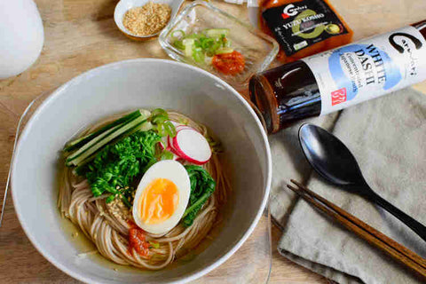 Chilled Soba Noodle Soup