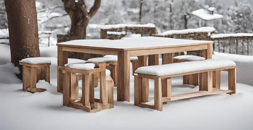 waterproof Wooden Outdoor Furniture