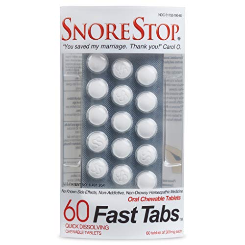 snorestop chewable tablets