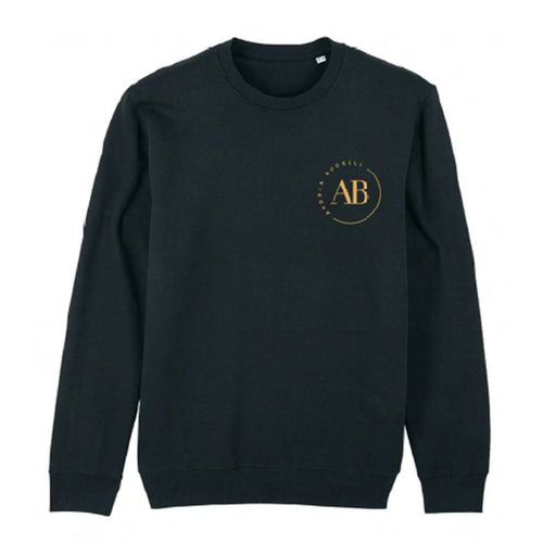 AB' Gold Monogram Bomber Jacket – Andrea Bocelli