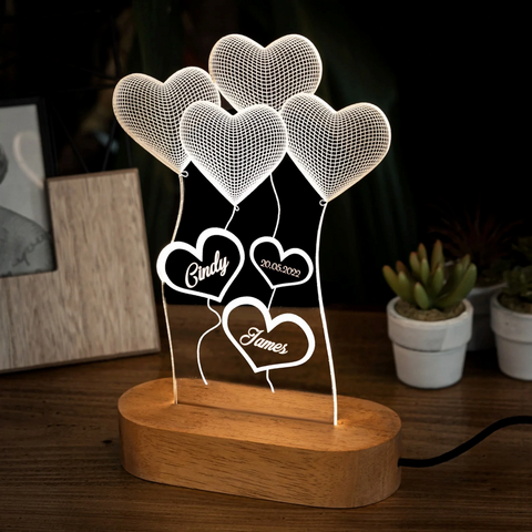 3D LED Lamp