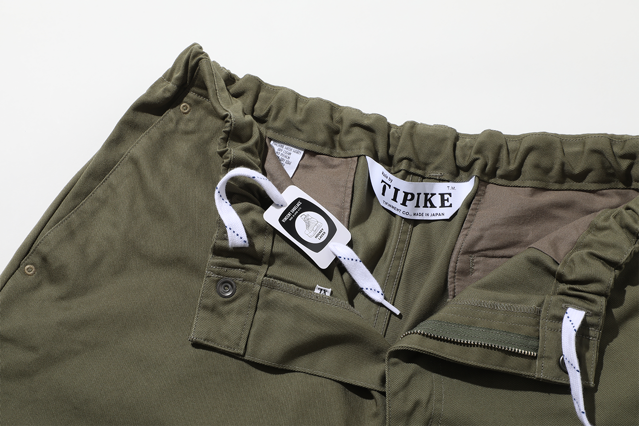 TIPIKE MUSKIE PANTS / ネイビー Lサイズ wanderinglavignes.com