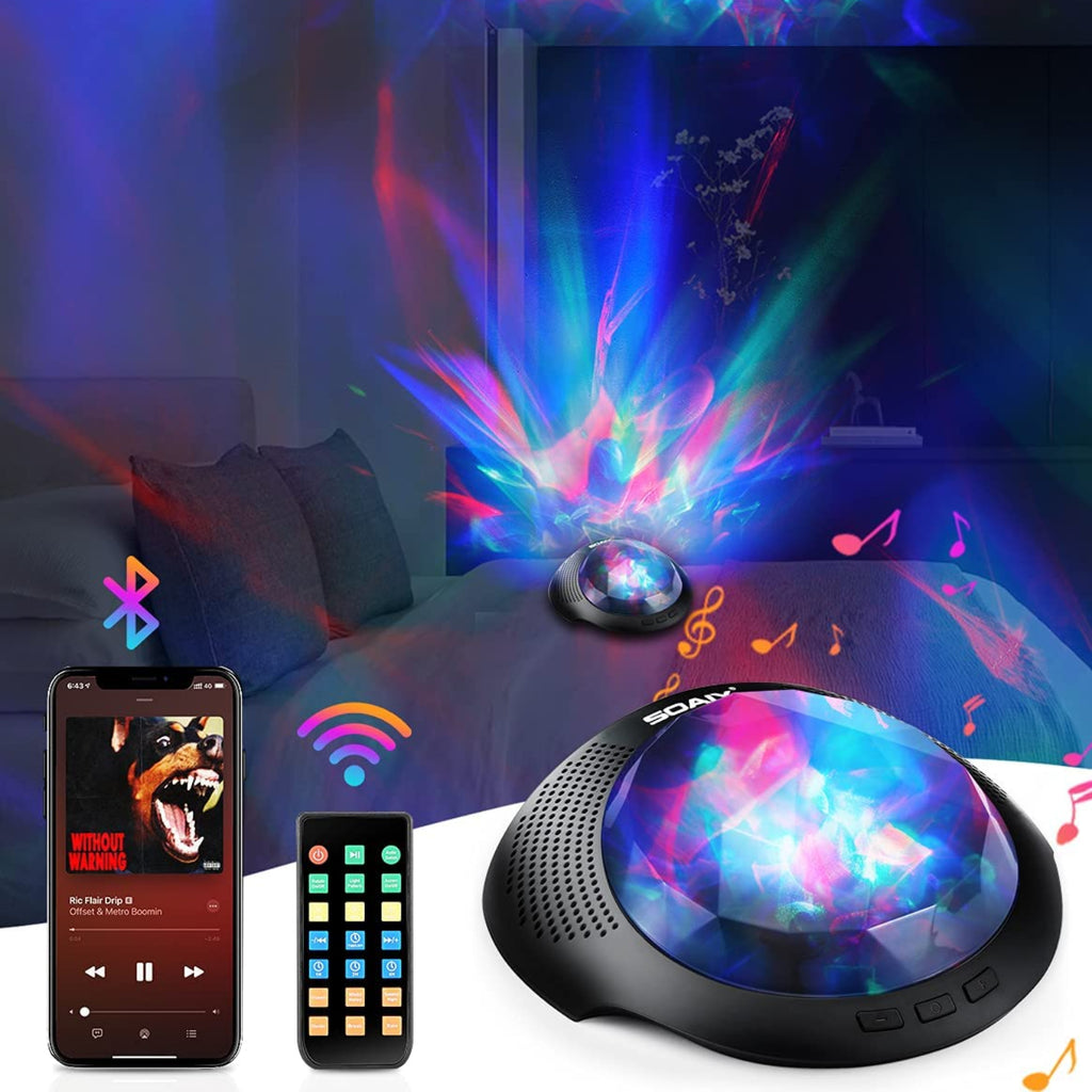 soaiy aurora night light projector