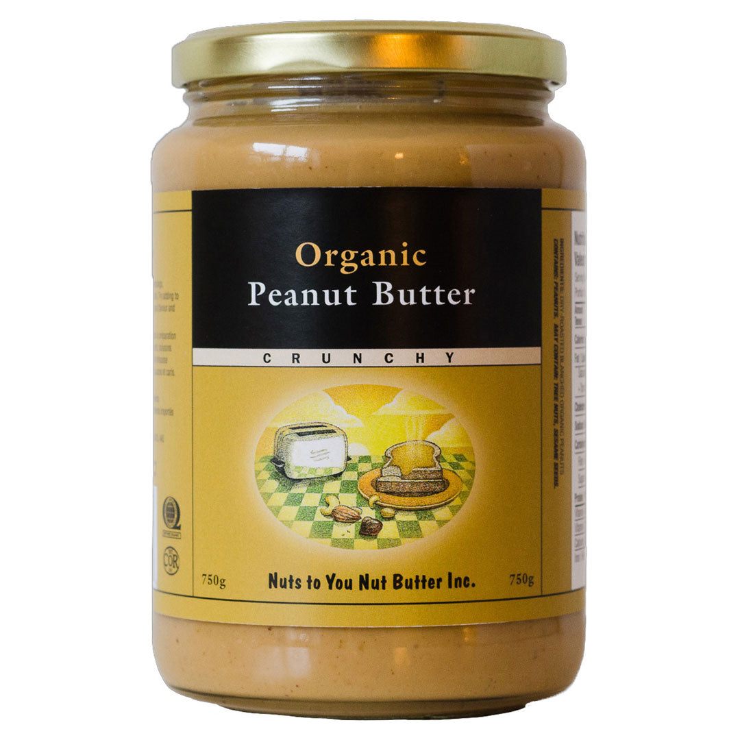 Local Organic Peanut Butter, Crunchy Salted – Meridian Farm Market