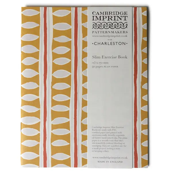 Exercise Book Charleston Stripe