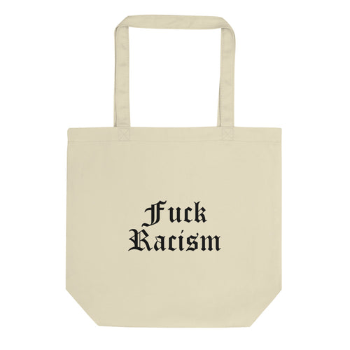 TOTES AGAINST RACISM - Fashion Bake luxury canvas tote bag – fashionbake