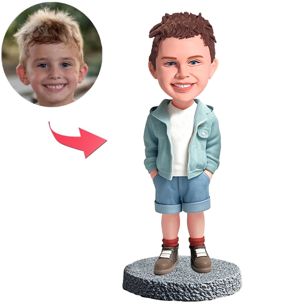 Casual Handsome Boy Custom Bobbleheads