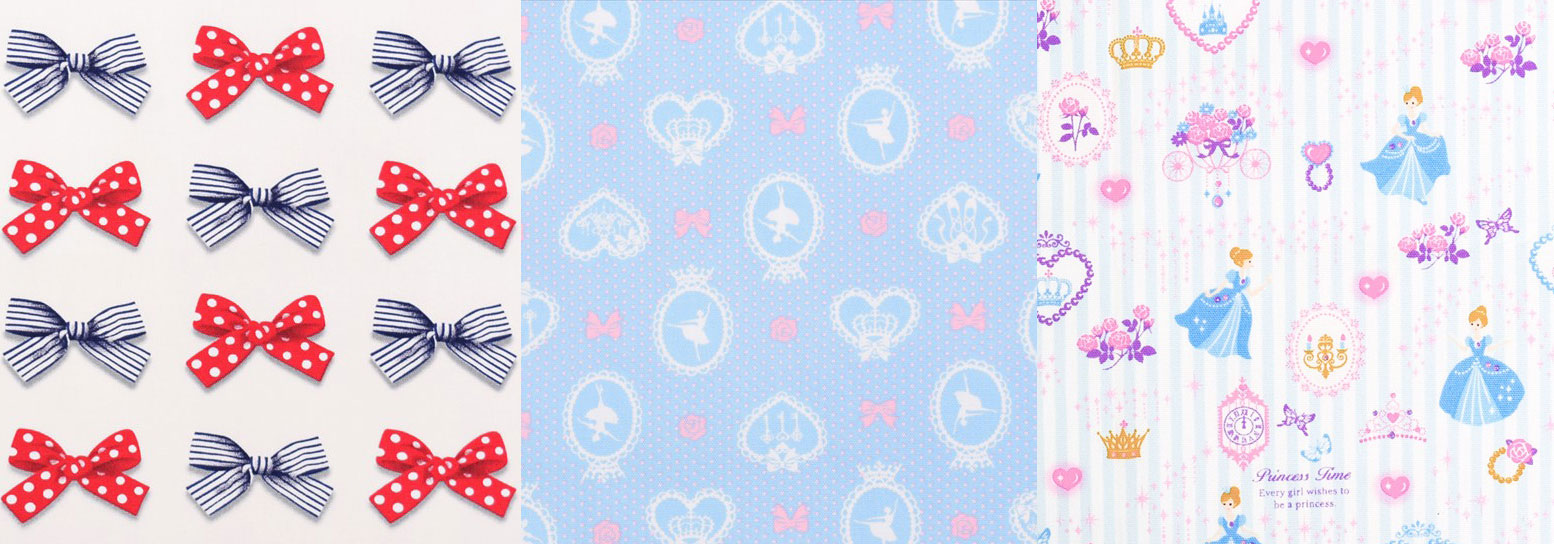 Ribbon pattern, princess pattern, piano pattern