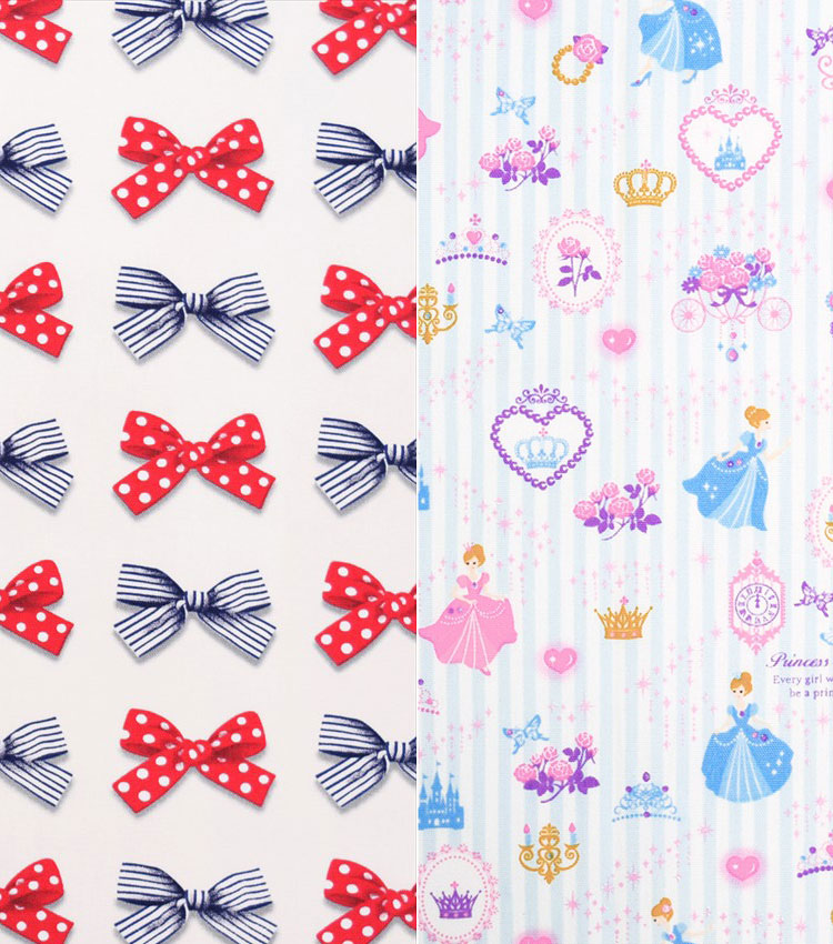 Ribbon pattern, princess pattern, piano pattern