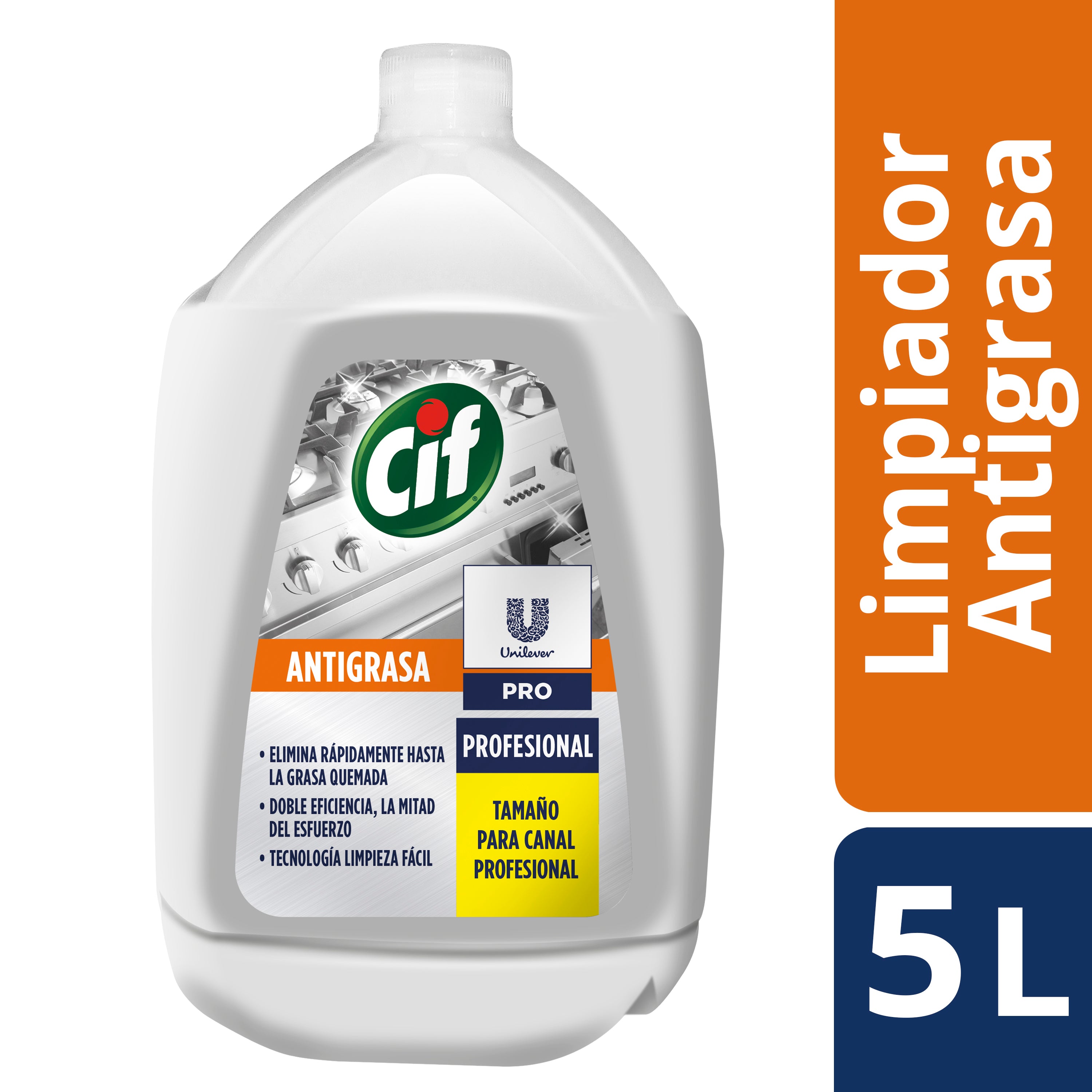 CIF Antigrasa Biodegradable - (5Lts) | Unilever Profesional Chile |  Despacho chile