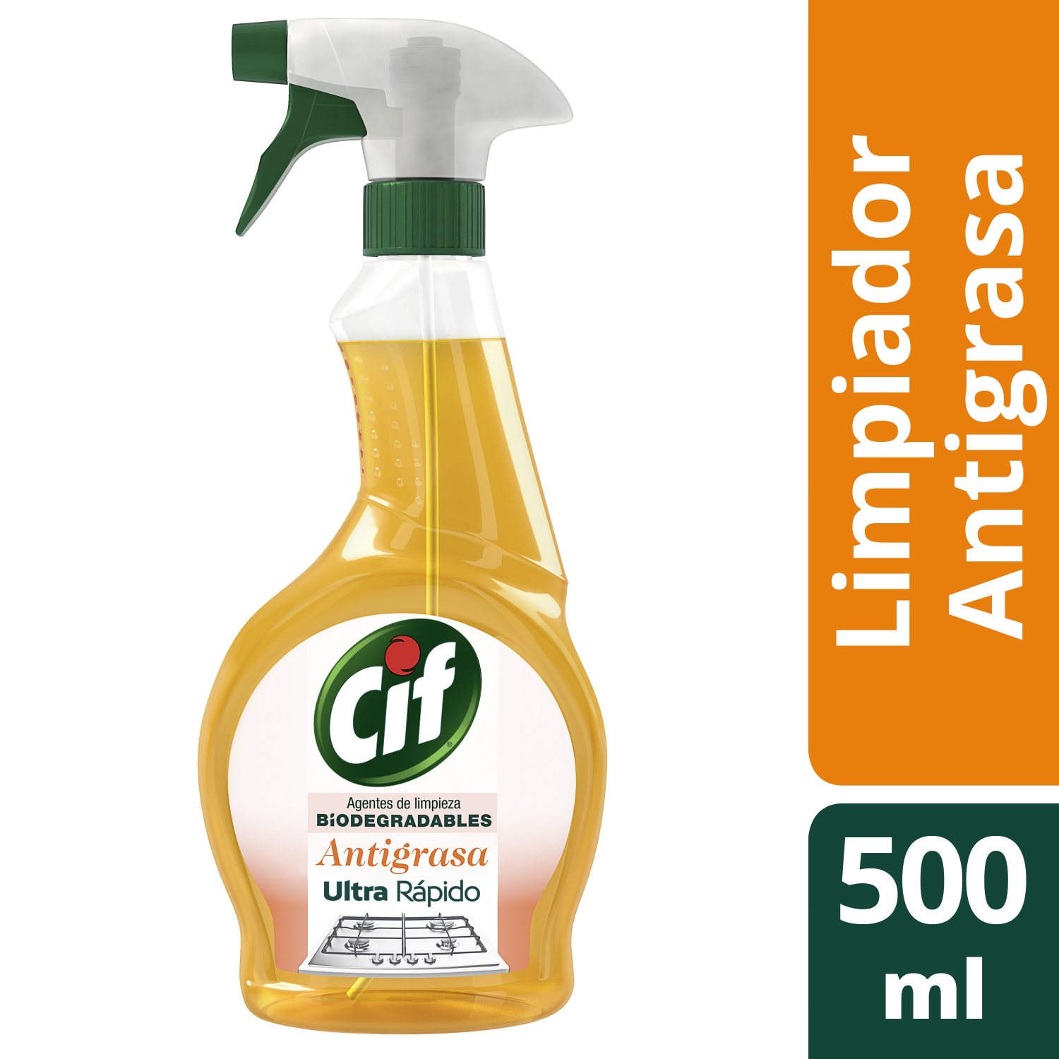 CIF Antigrasa Gatillo De500ml | Unilever Professional 