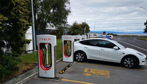 Tesla Supercharger Lake Taupo