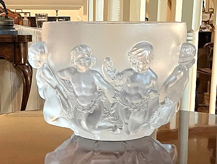 lalique bowl houston estate sale