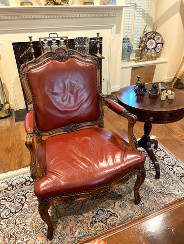 leather chair