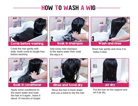 How to wash wigs