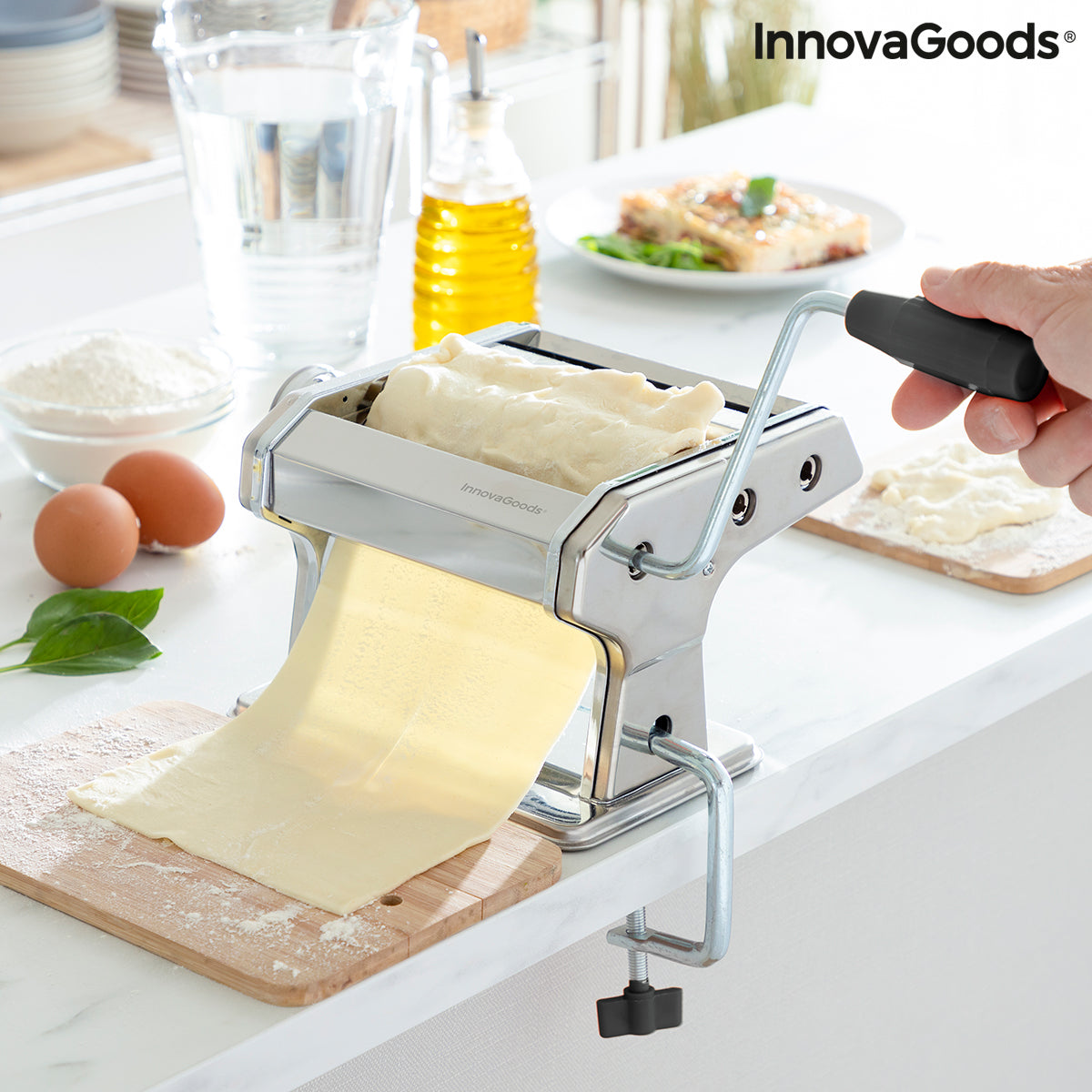 Machine for making Fresh Pasta with Recipes Frashta InnovaGoods –  InnovaGoods Store