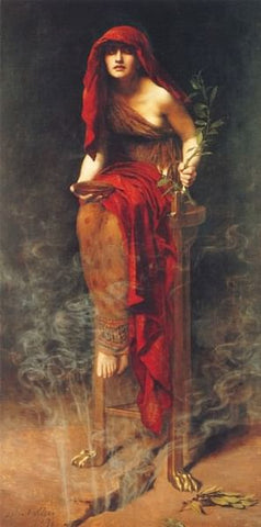 Powerful Witches in history Pythia Delphic Oracle