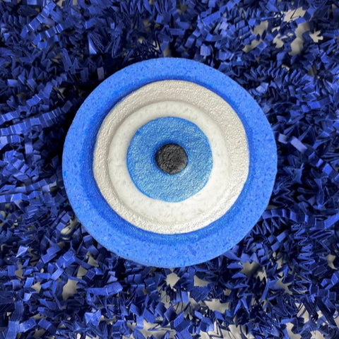 evil eye bath bomb from boba bath time 