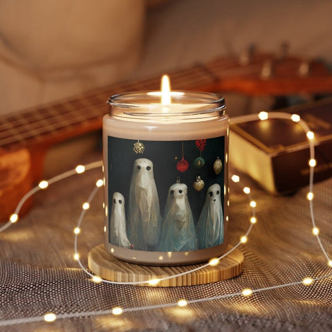 gothic christmas candle from cryptic kismet
