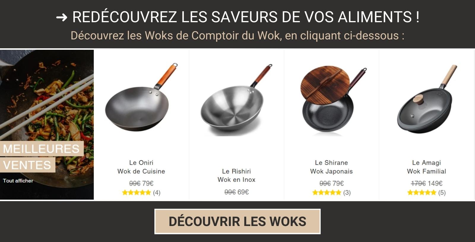 utiliser un wok