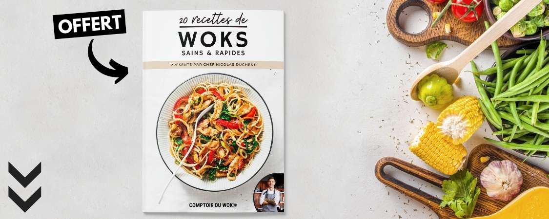 livre recettes wok