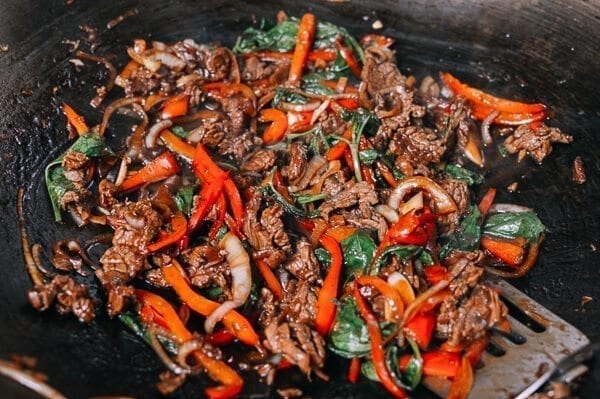 recette thaïlandaise wok