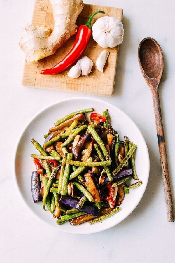 assiette de légumes