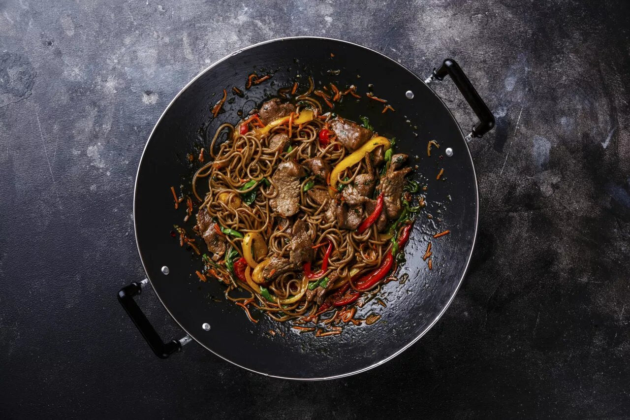 wok avec legume