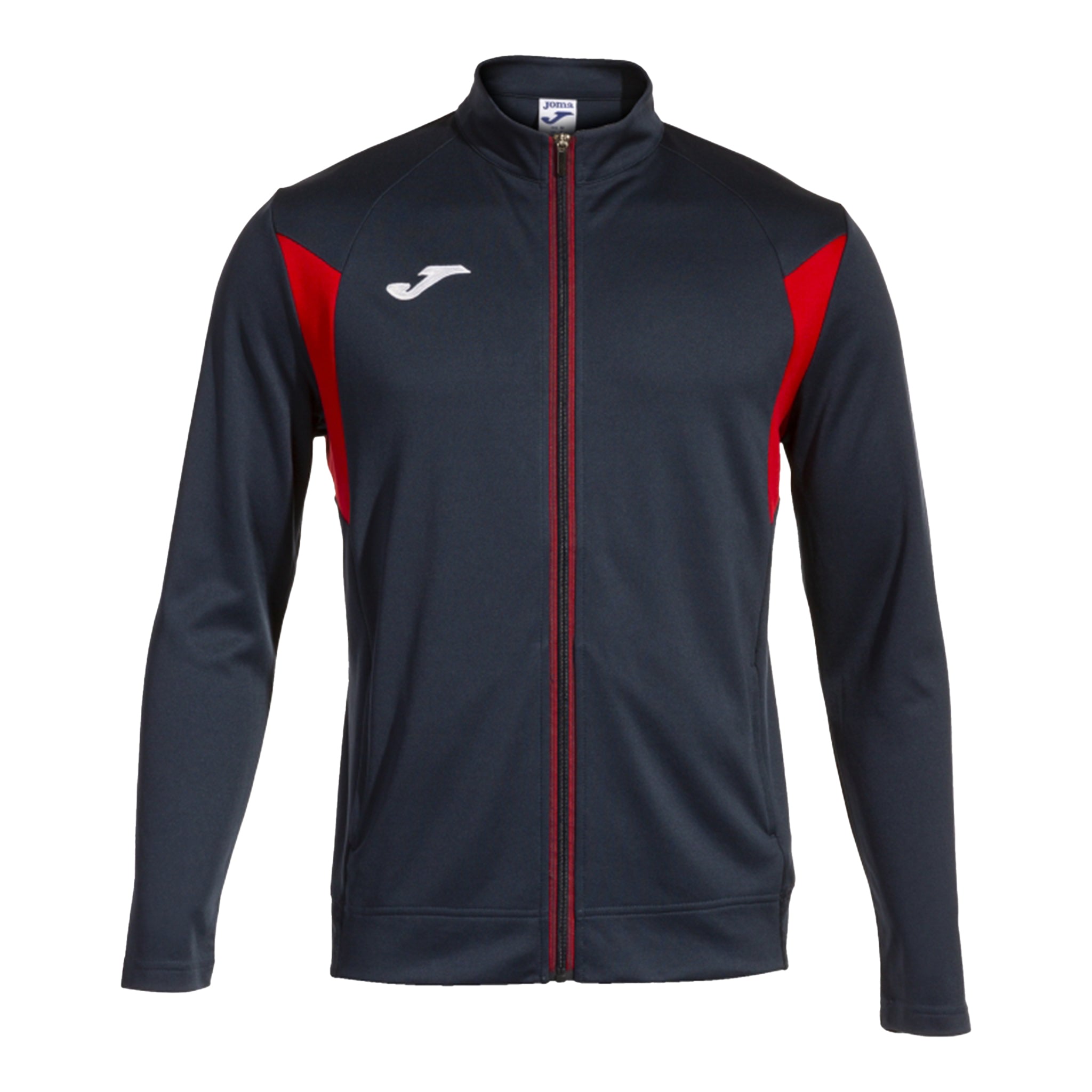 Joma Winner III Junior Track Top: Navy/Red