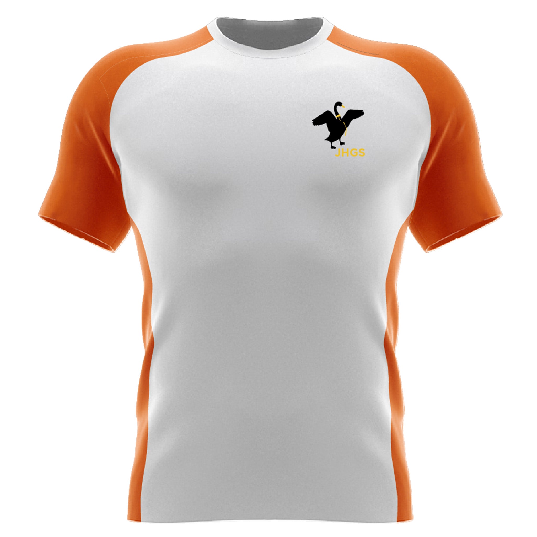 John Hampden Grammar House T Shirt: Brunel/Orange