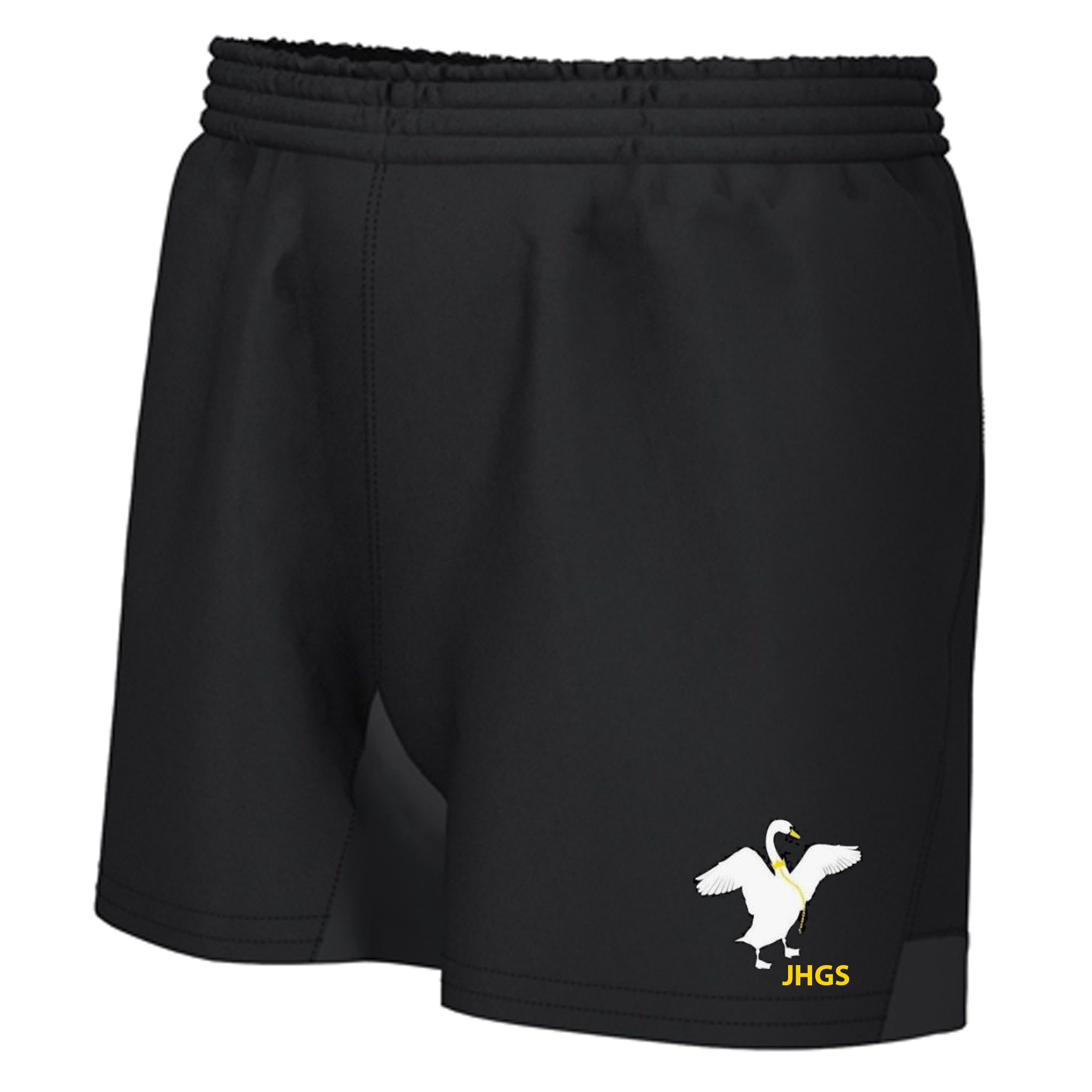 John Hampden Grammar Rugby Short: Black