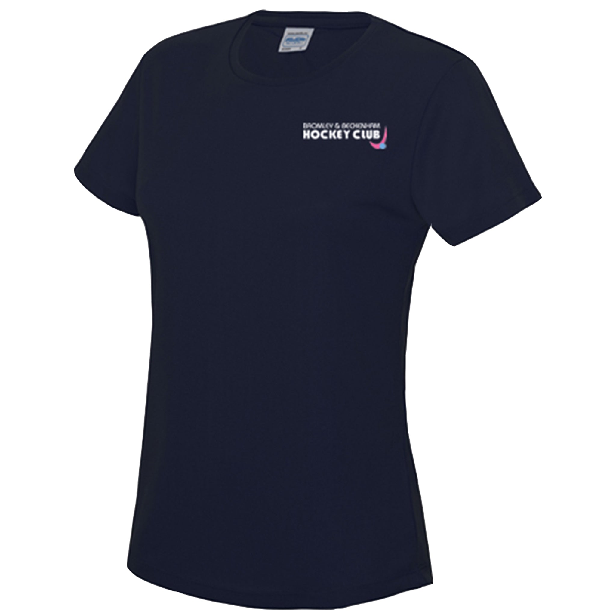 Brombeck Hockey Club Womens Training Tee: Navy