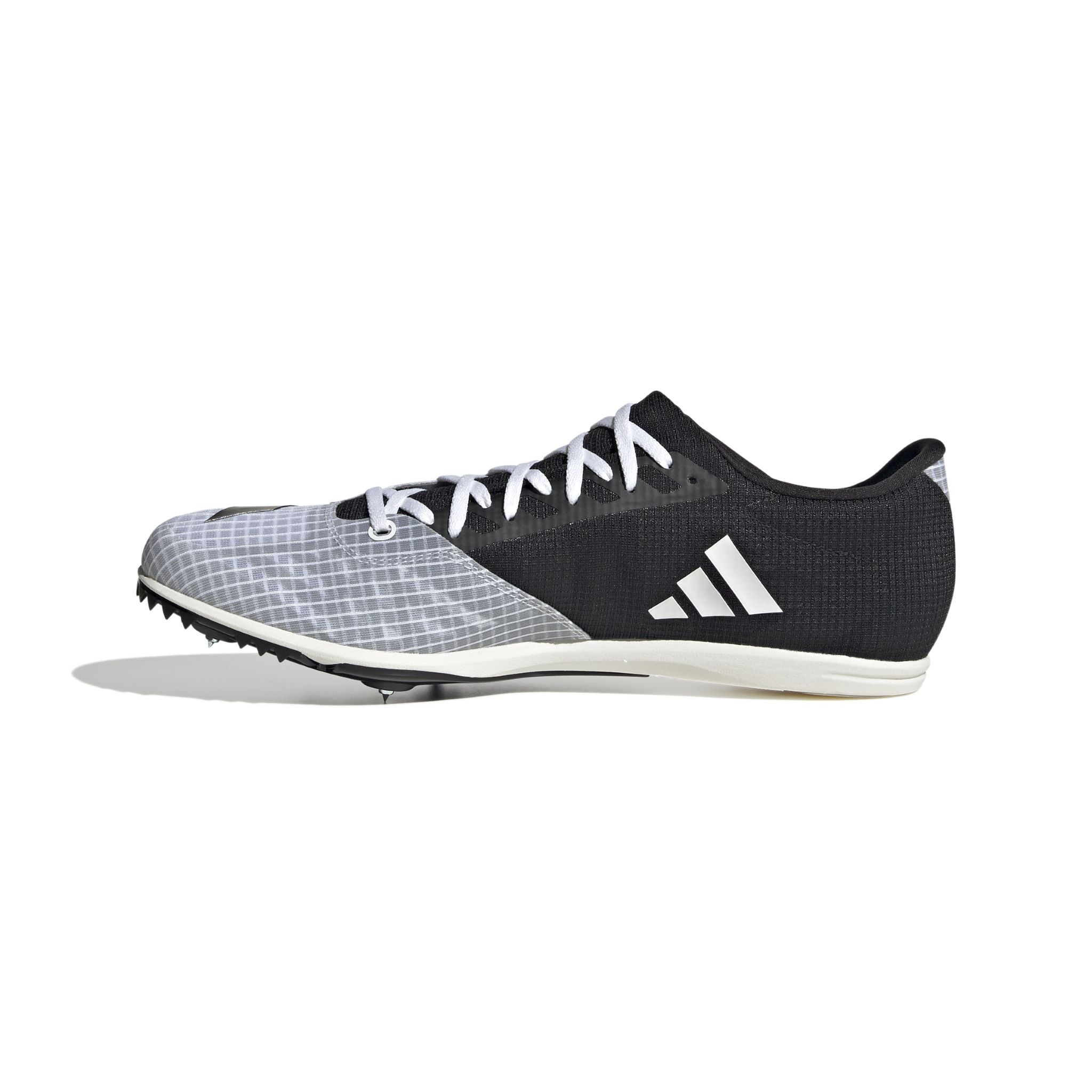 Adidas Distancestar Mens Running Spikes: White