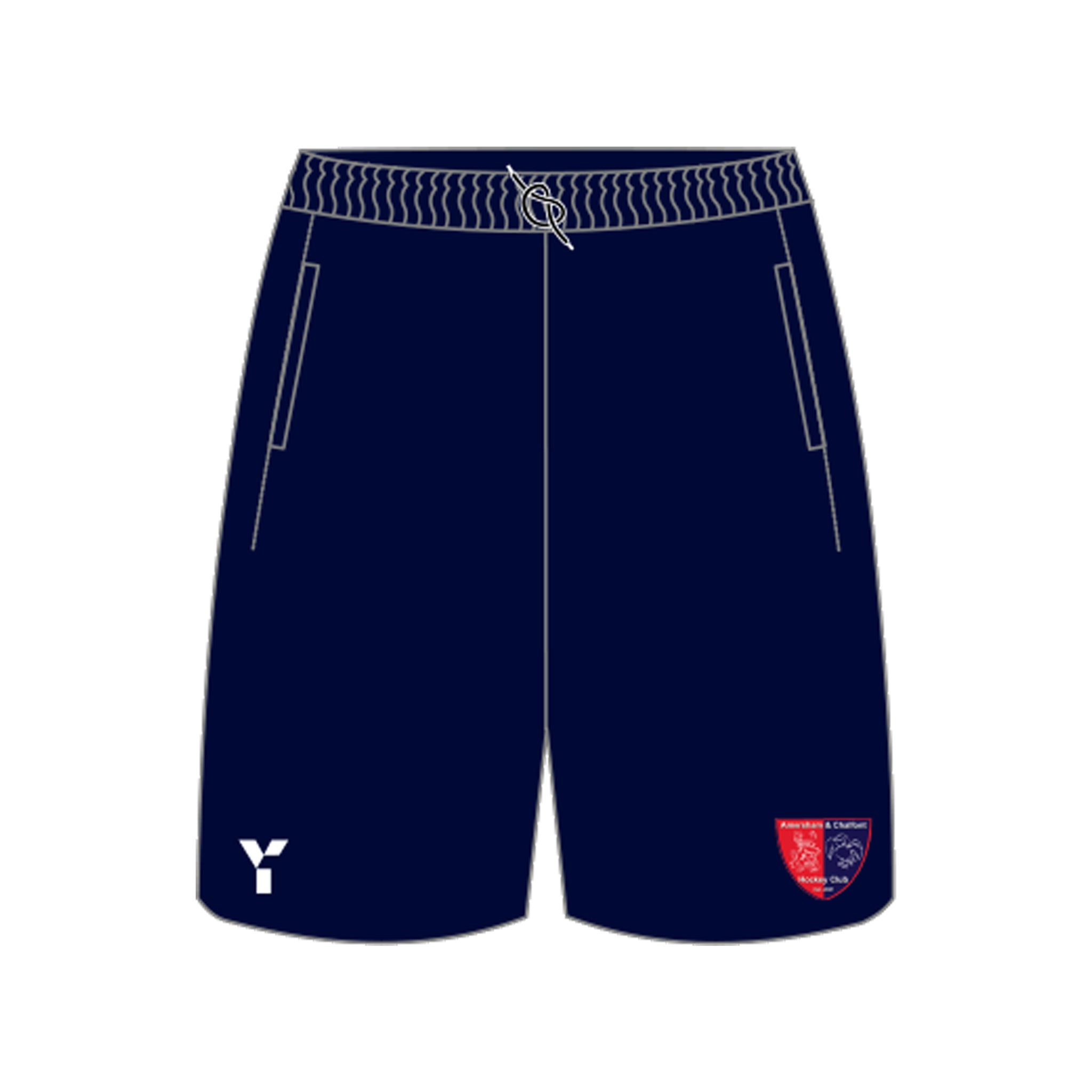 Amersham and Chalfont HC Y1 Shorts Junior: Navy