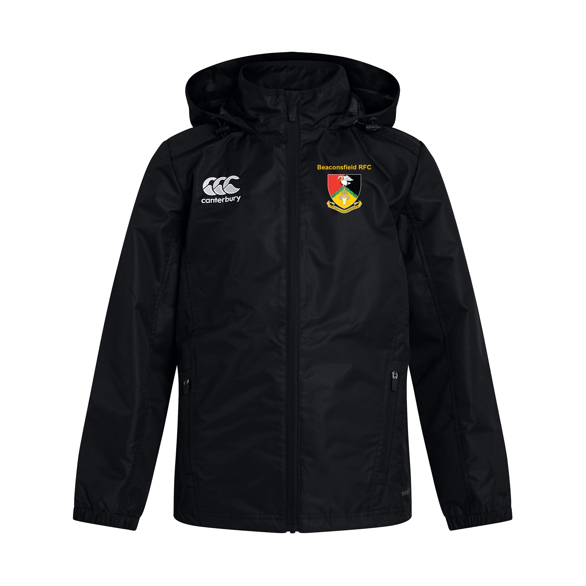 Beaconsfield RFC Canterbury Junior Vaposhield Full Zip Jacket: Black