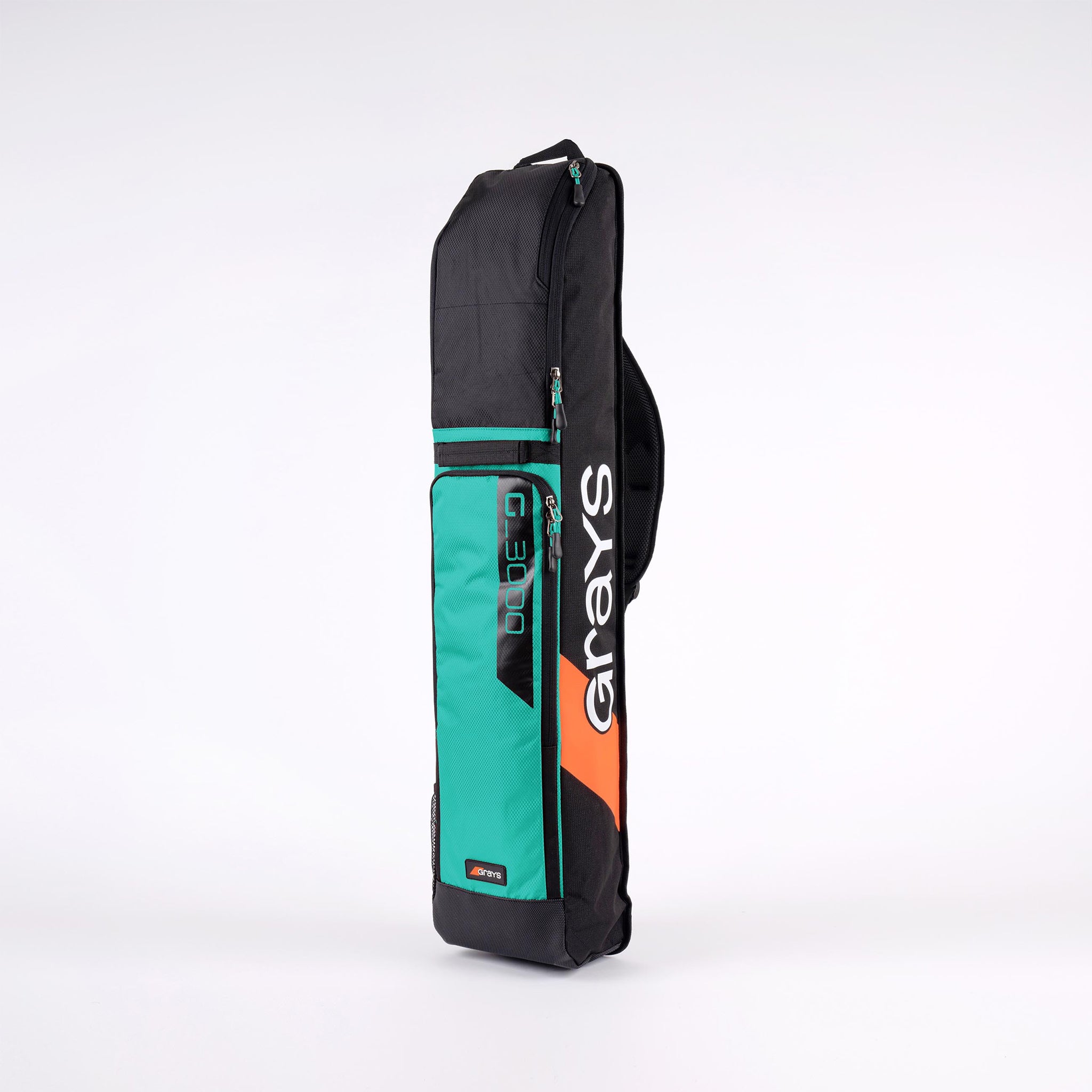 Grays G3000 Hockey Kit Bag: Black/Aqua