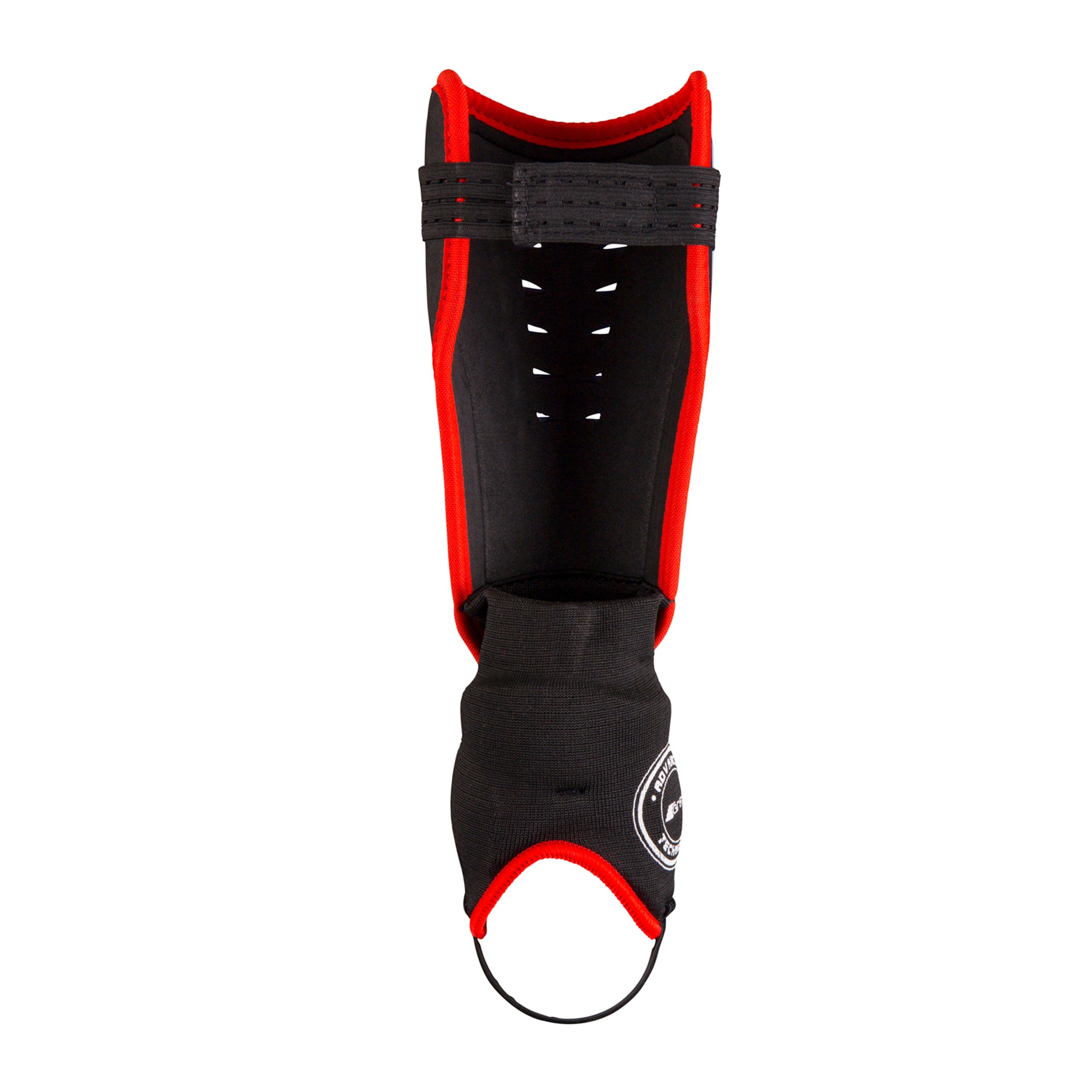 Grays Shield Hockey Shin Pads: Royal/Red