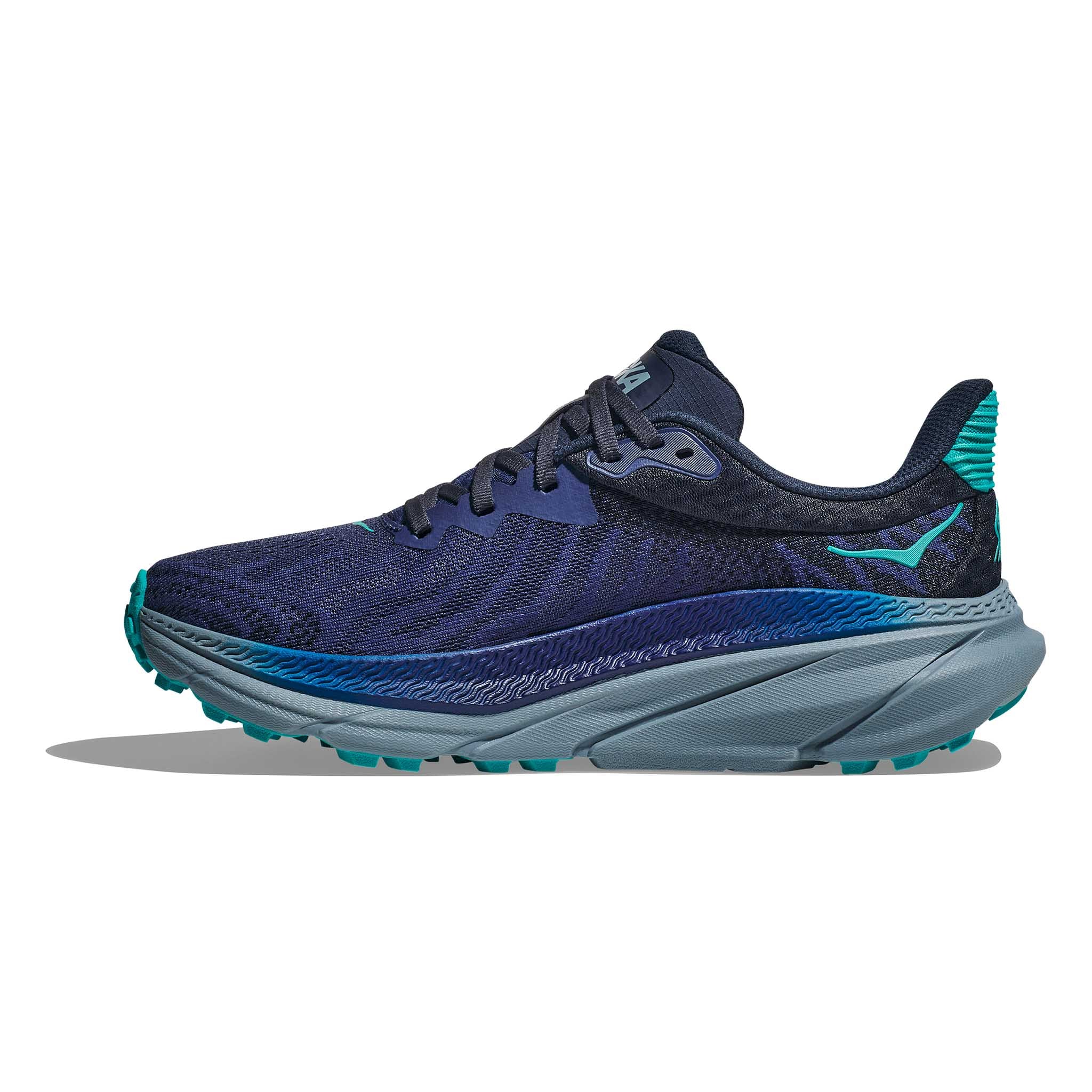 Hoka Challenger 7 Womens Running Shoes: Bellwether Blue/Stone Blue