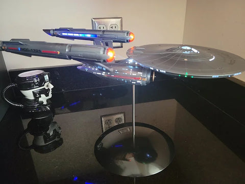 Star Trek USS Enterprise Prop -kopiomalli - 1:1000 mittakaavasarja