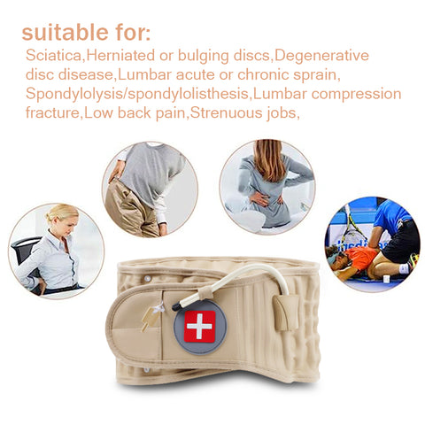 Lumboa™ Spinal Decompression Air Traction Belt Waist Brace
