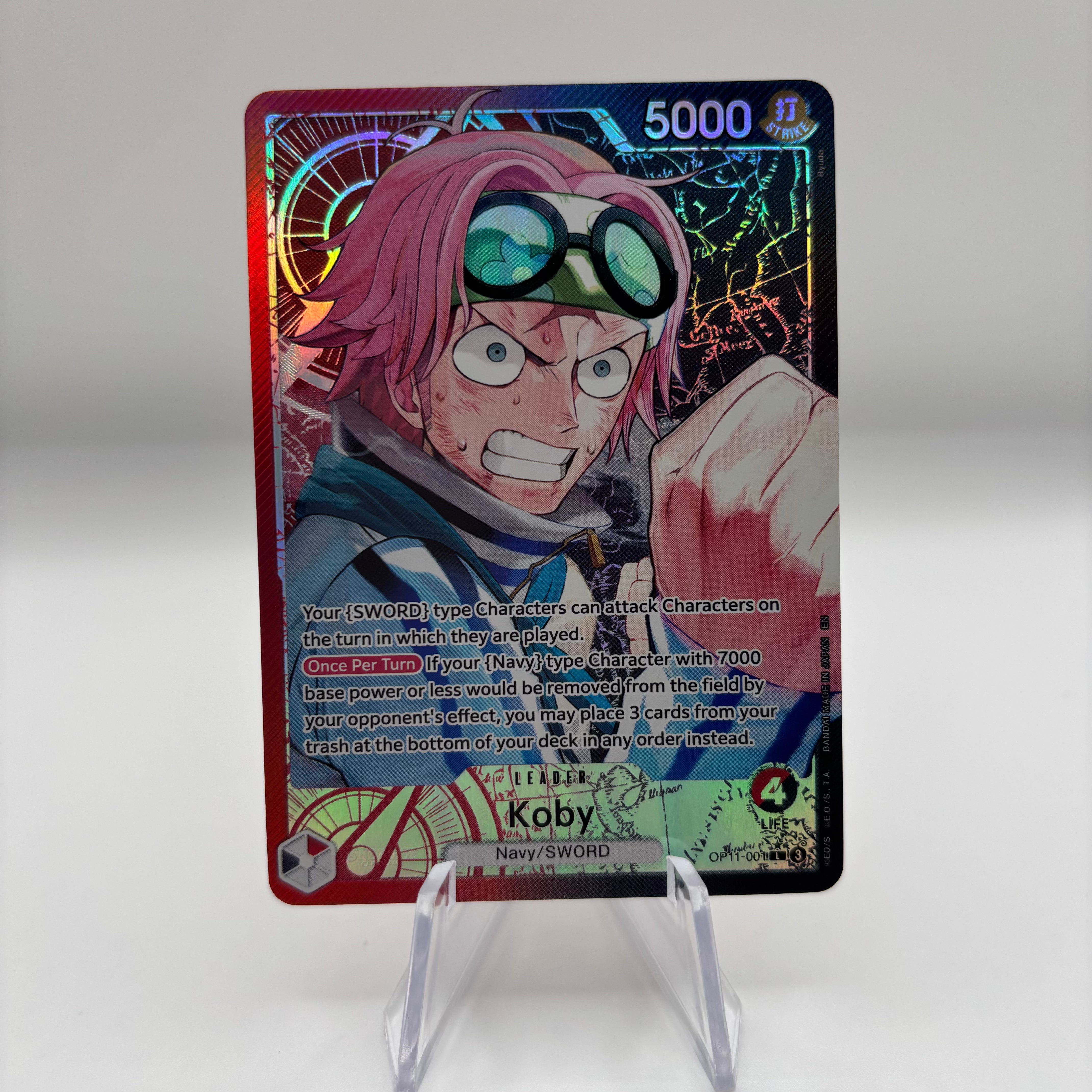 Koby (001) (Alternate Art) - A Fist of Divine Speed Single Card