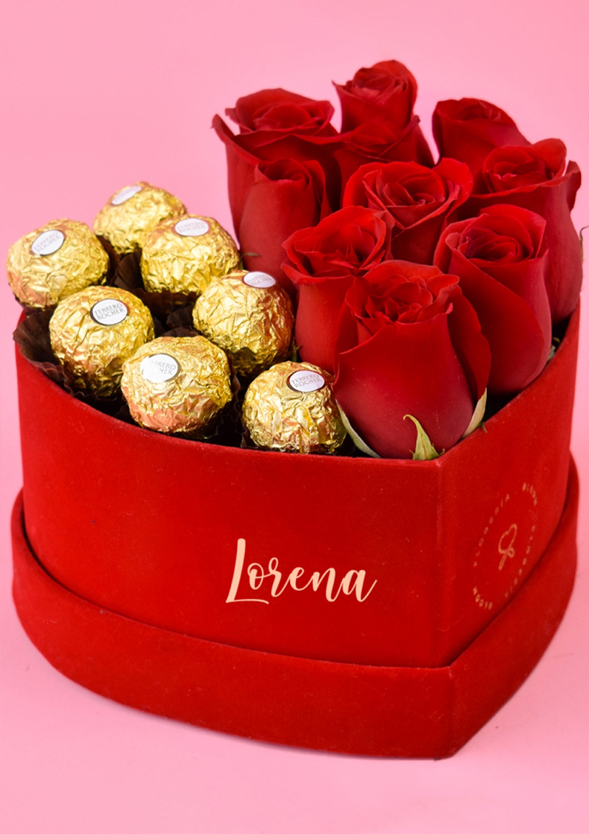 Ferrero Rocher Heart Box + Chocolates – Florería Bloom
