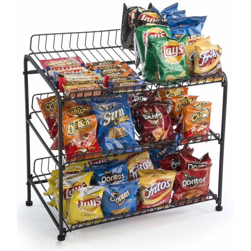 22W 3- Tier Countertop Wire Rack Display